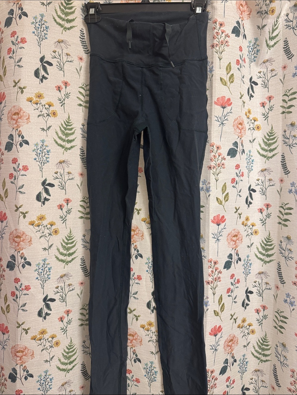 lululemon athletica Dark Green High-Waist Leggings